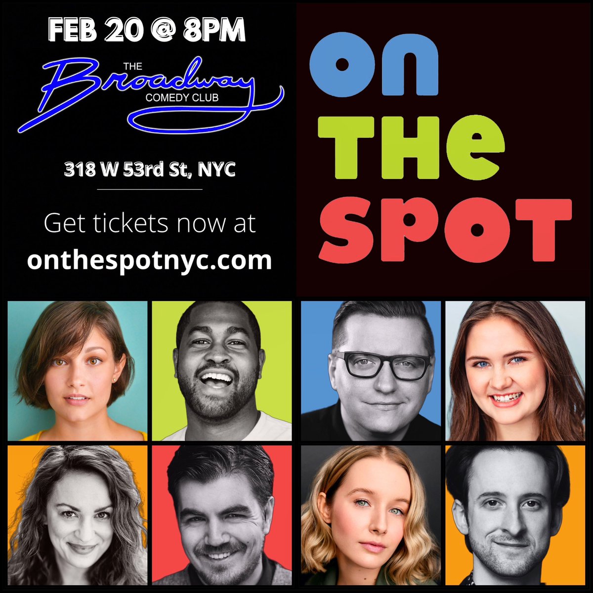 Cap off your day off with a night of musical cabaret and improvised comedy at #OnTheSpotNYC! Can your President do THAT?! 🤣🎶🥂

Tickets at linktr.ee/onthespotnyc

#Cabaret #Comedy #Improv