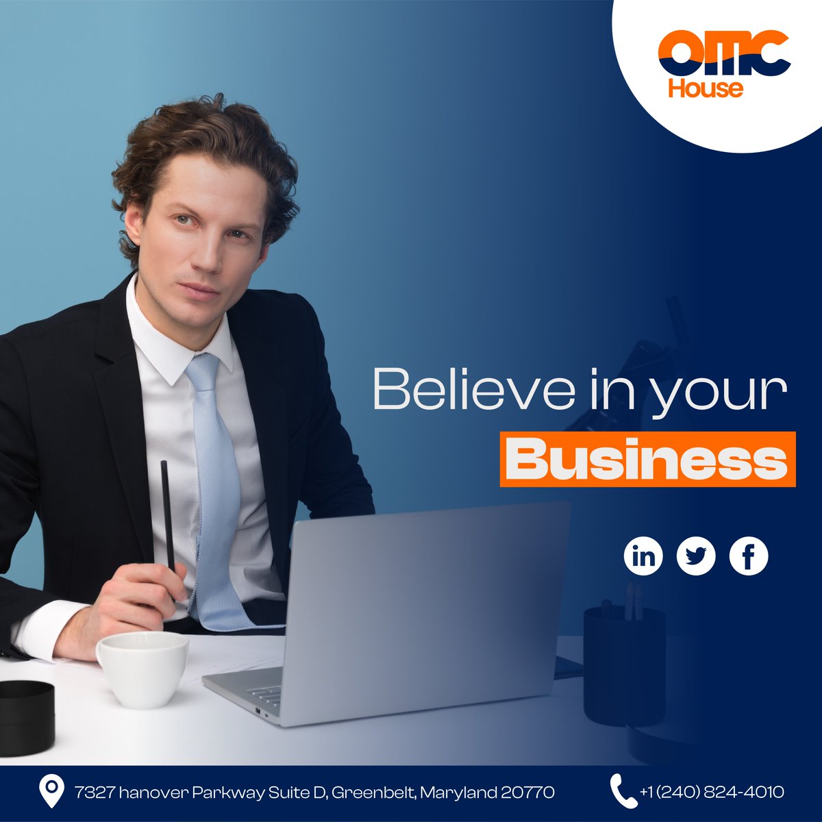OMChouseUSA's tweet photo. Believe in the power of your business to make a difference. From small steps to big leaps, it’s your vision that will make it happen. Join us in creating something great!

#OMC #success #motivation #inspiration #startup #marketing #sales #management #smallbusiness #USA https://t.co/aKKGf5iEZR