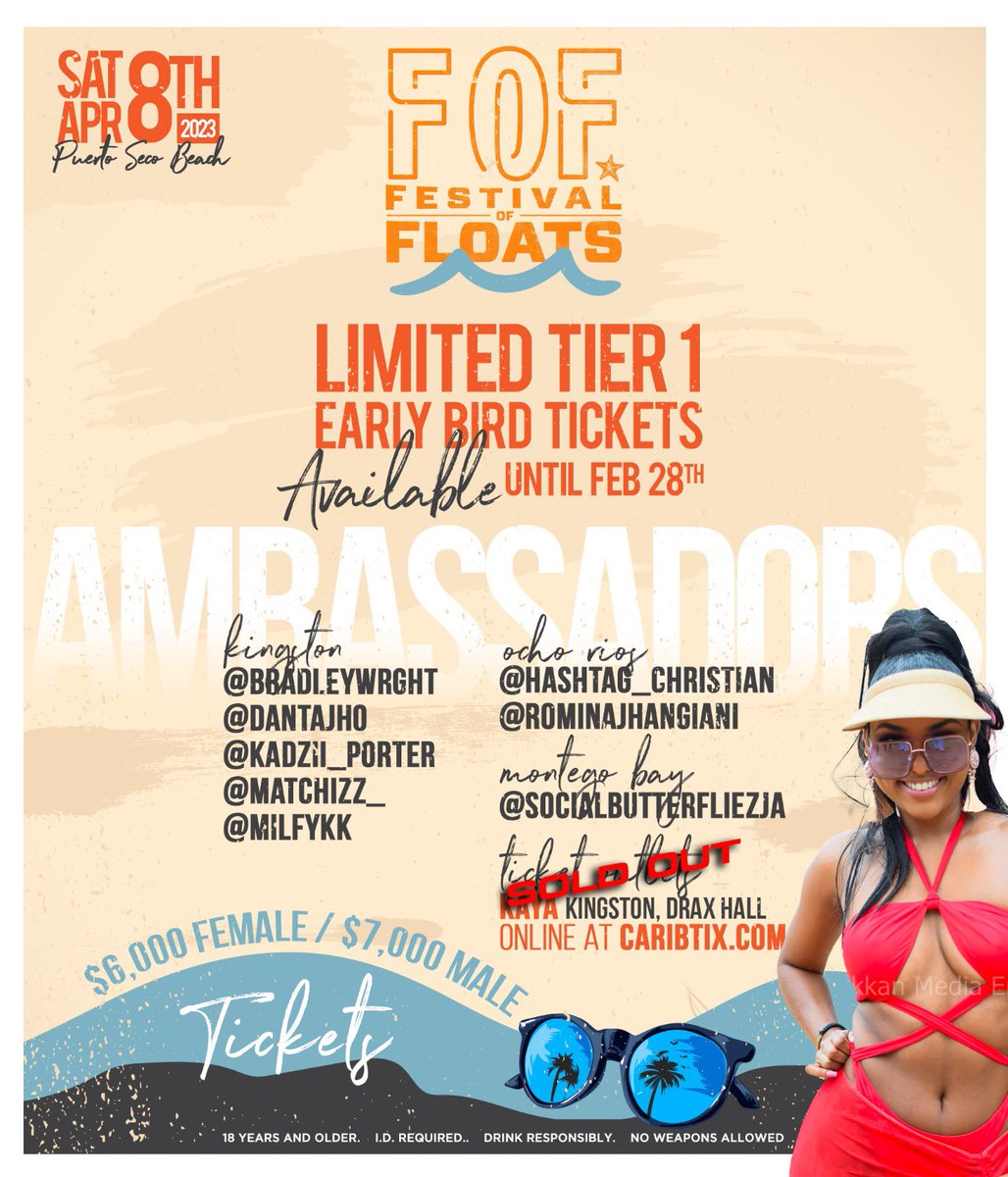 fofjam's tweet photo. Tag your FOFing crew &amp; take  advantage of our group special today! You can find it at https://t.co/WZGjXXqcHT! 

Tier 1 Early Bird FOF @fofjam Tickets are SOLD out in our outlets! The last few are available with our ambassadors and online at https://t.co/WZGjXXqcHT! https://t.co/8kEVVCsRAo