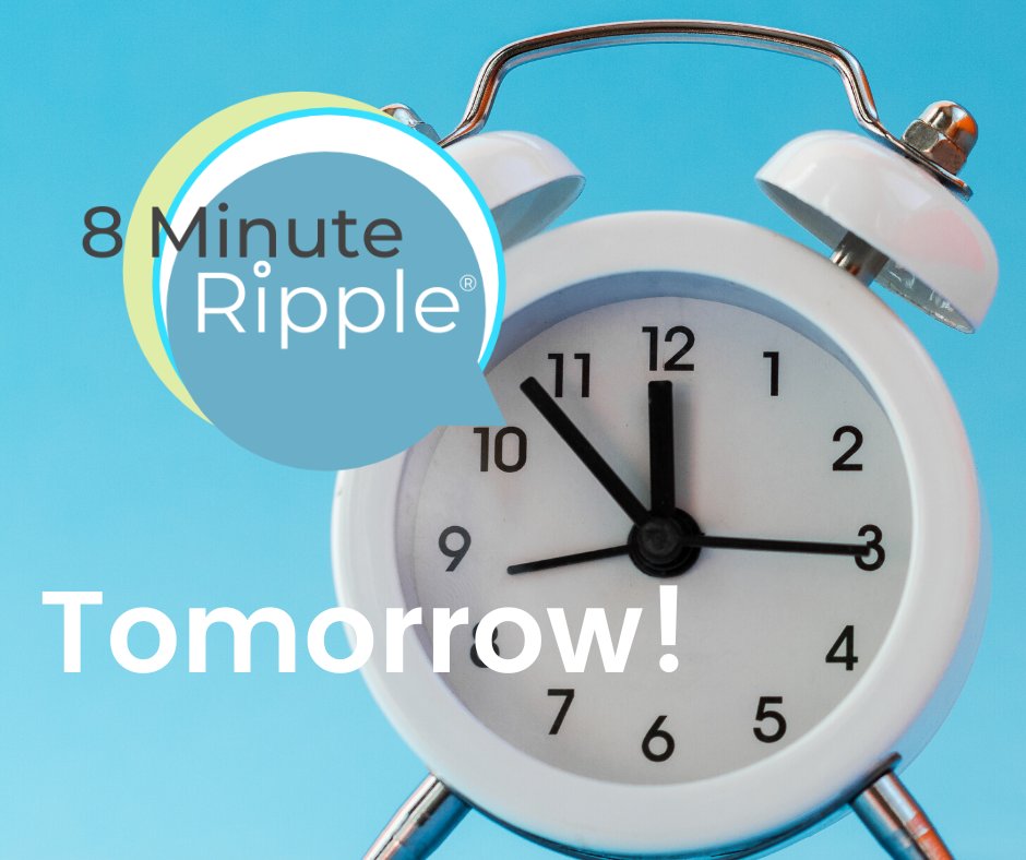 Rippleon's tweet image. Tomorrow&apos;s event is FREE to join. Just one hour starting at Noon CST. REGISTRATION REQUIRED - ripple.regfox.com/022123-8mr Bring a friend! #networking #professionalnetworking #personalnetworking #therippleeffect #onlineevents #virtualevents