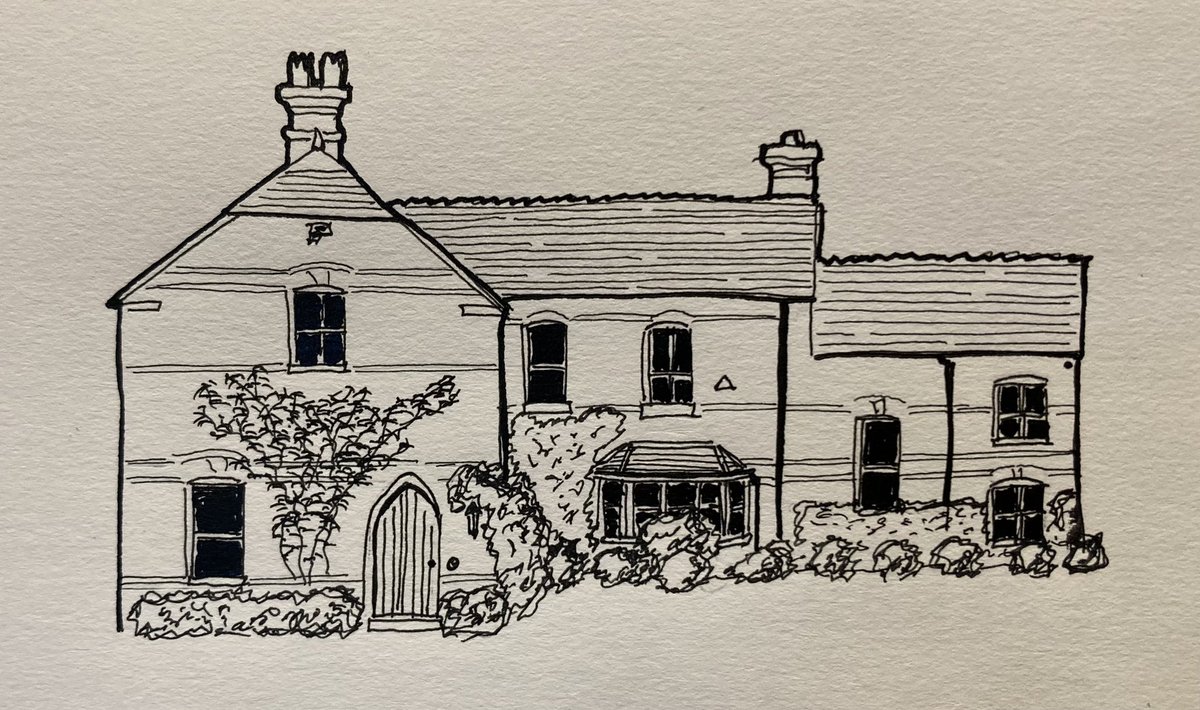 alsodanartisan's tweet photo. I now only have one left to paint.
Watercolour added to this Rectory.
#sketchbook #watercolor #sketching #rectory https://t.co/iwPVfWtKmJ