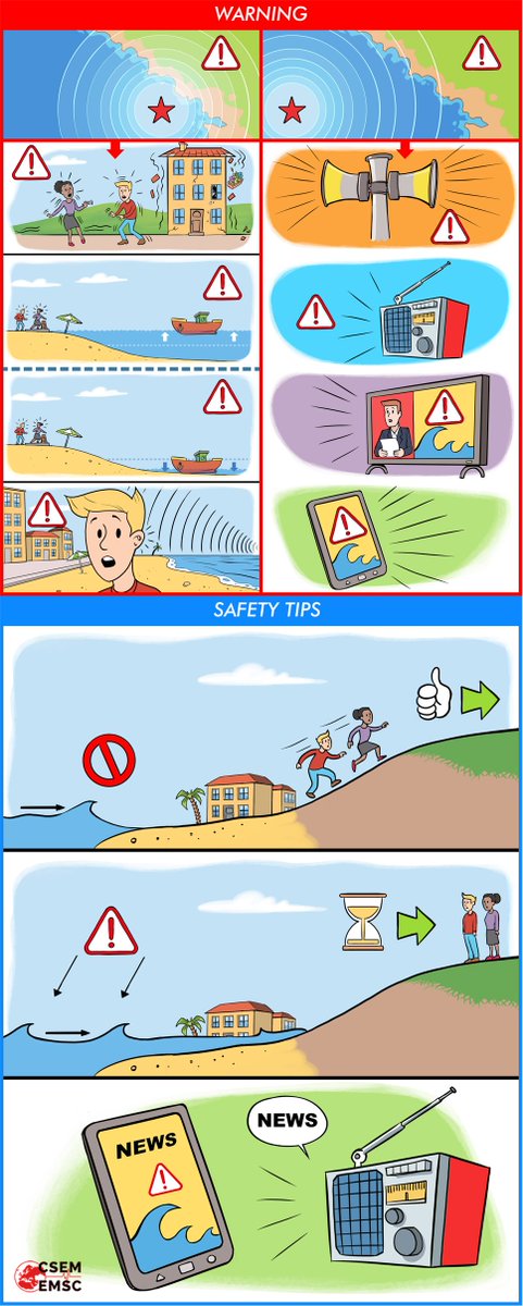 ‼🌊TSUNAMI ALERT
Following the #earthquake (#deprem) M6.4 occurred 14 km SW of #Antioch (#Turkey) 20 min ago (local time 20:04:29). Move away from the coast and reach a higher place. Follow national authorities' directives. Updates at the links provided below👇