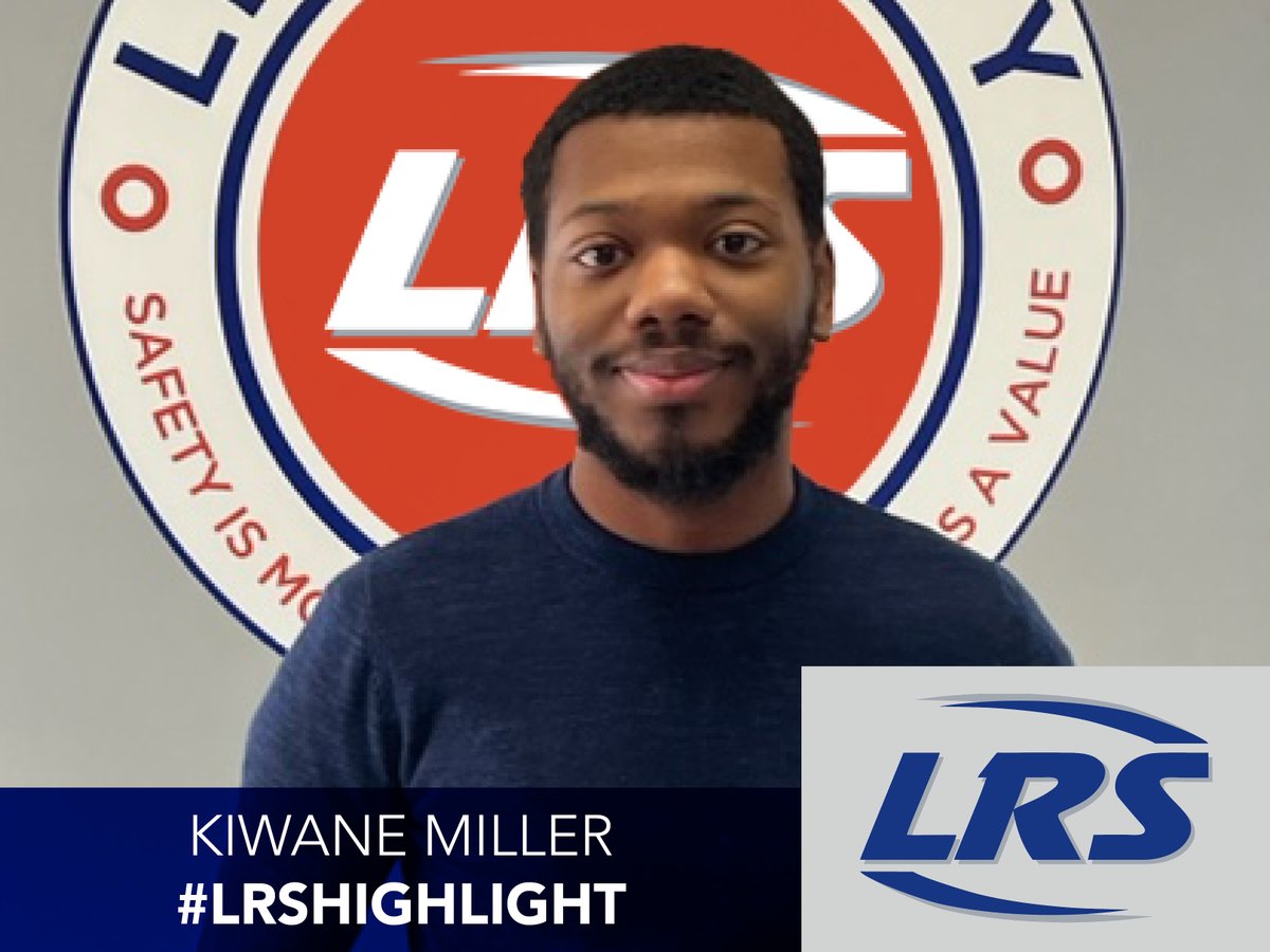 LRSrecycles's tweet photo. This week's #LRShighlight is route closer, Kiwane Miller. Kiwane ensures that our drivers are on the safest routes possible and is always willing to help others when needed. Kiwane, thank you for all of your hard work and dedication at LRS! #LiveSafety https://t.co/hcWgMPWEhl