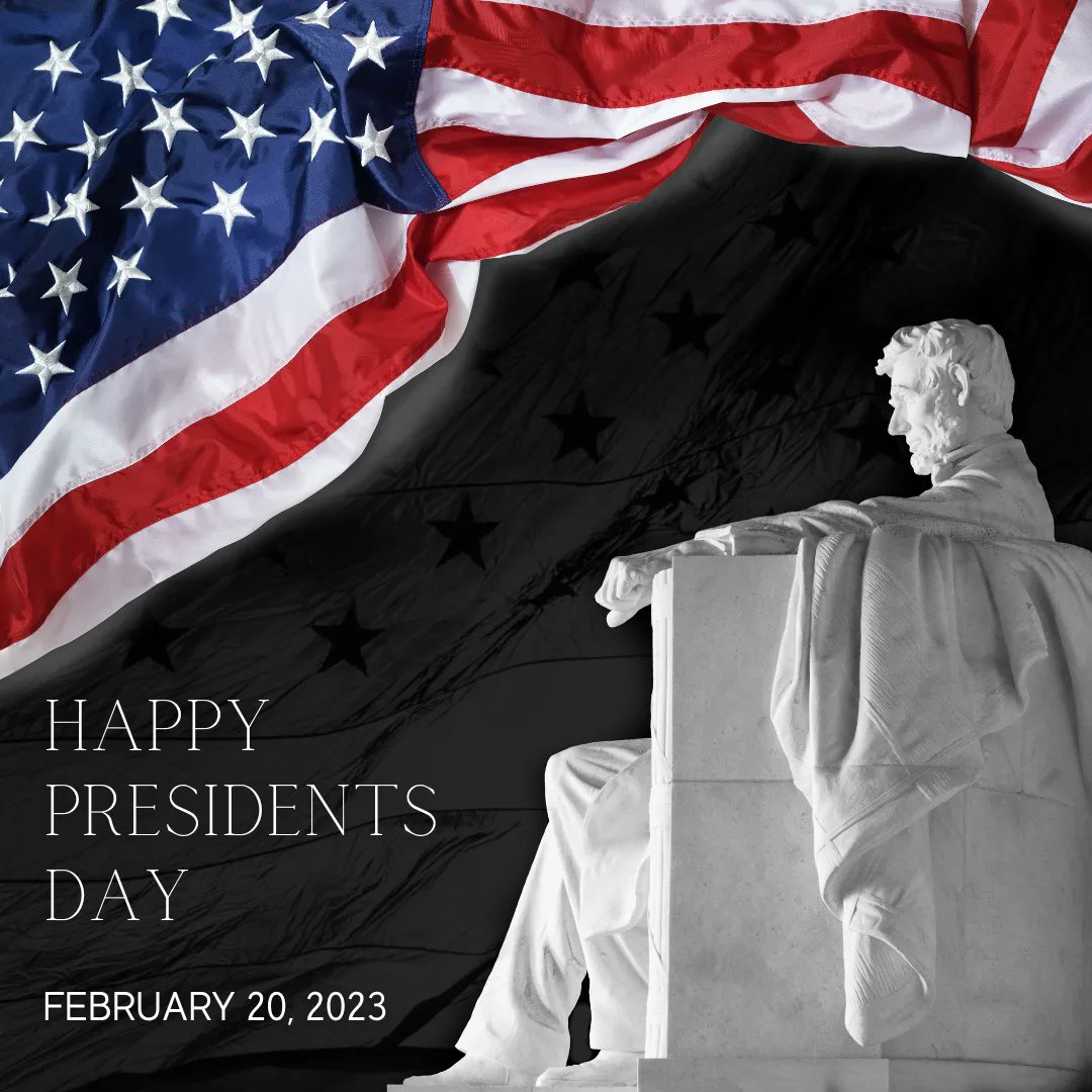 tylerpotterteam's tweet photo. A warm salute to our nation's great leaders.  Happy Presidents Day! https://t.co/Nwj1sdRY3A
