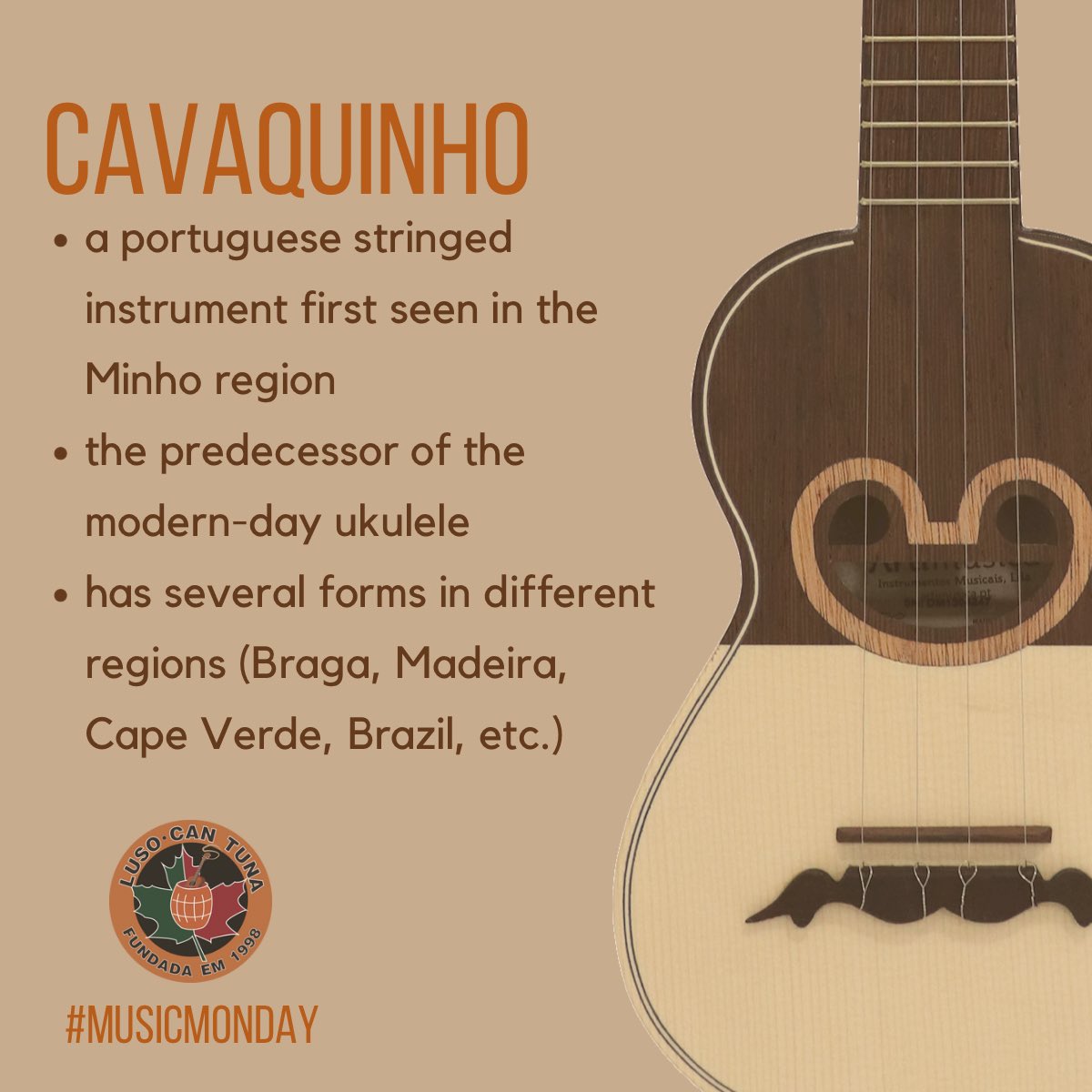 #MusicMonday #portuguesemusic #cavaquinho