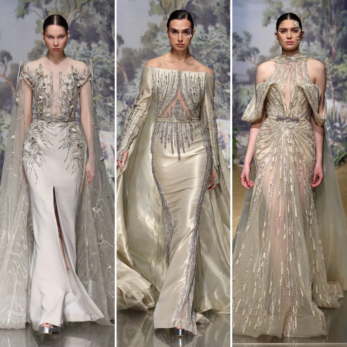ZiadNakadWorld's tweet photo. 1, 2 or 3? 🤩🤩🤩
Ziad Nakad Spring Summer 2023 Couture Collection ~ Flora
#ZiadNakad #Flora #ZNSS23 #ZN #SS23 #ZiadNakadCouture #Couture #HauteCouture #PFW #ParisFashionWeek #SpringSummer https://t.co/iFrSkxFsyp