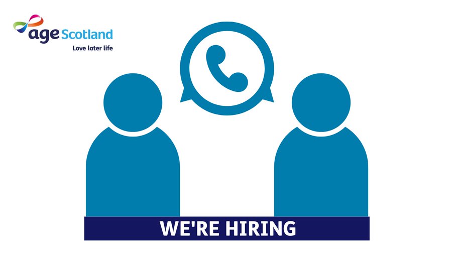 agescotland's tweet photo. We're hiring! @agescotland is looking for an Interim Marketing Officer to join the busy Fundraising and Marketing team at Scotland's national charity for older people.
Find our more 👇 https://t.co/YMsXS1K4XG
But don't delay - the closing date for applications is Friday! https://t.co/I2kW4AaCPG