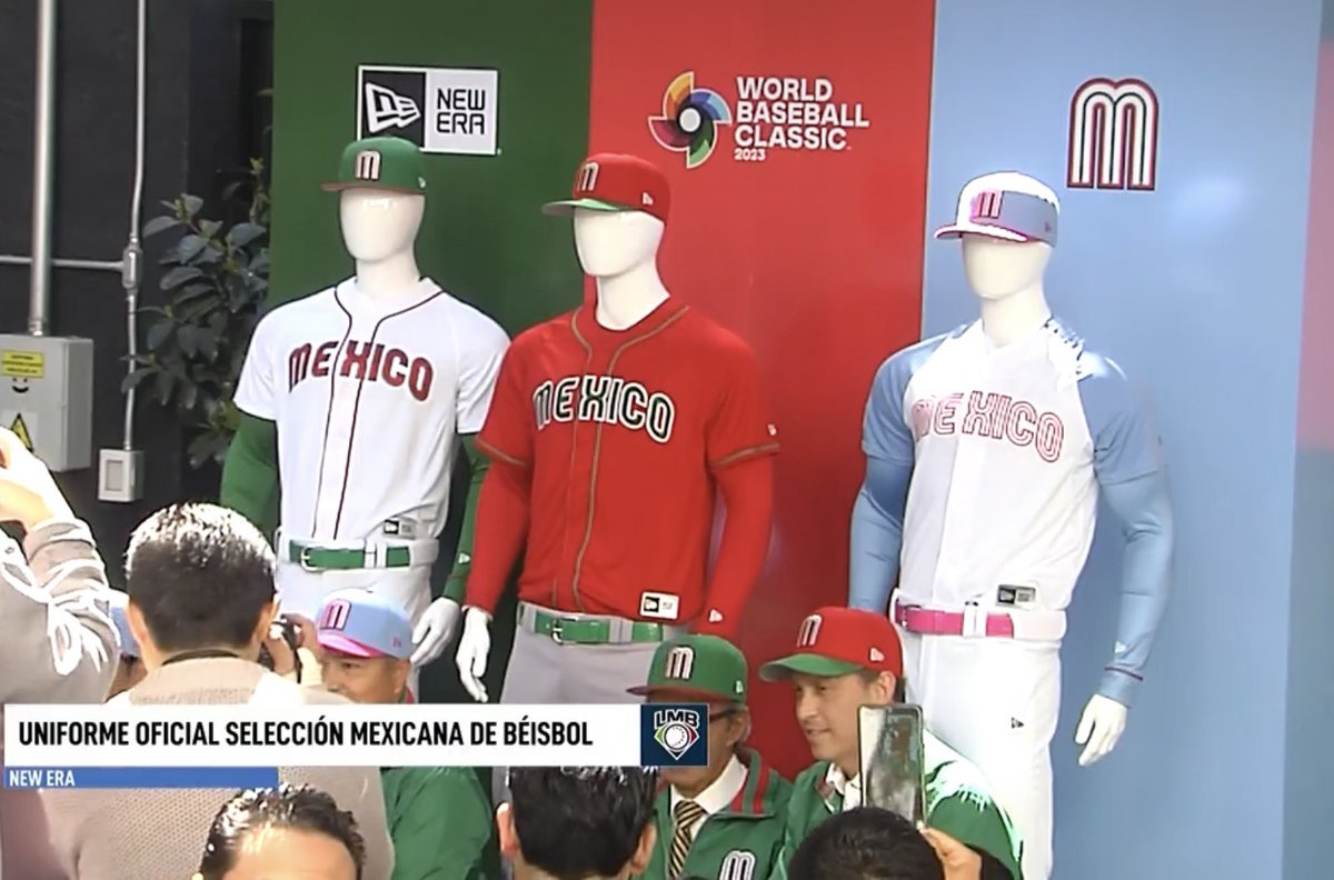 Shawn Spradling on X: Mexico's uniforms for the 2023 World