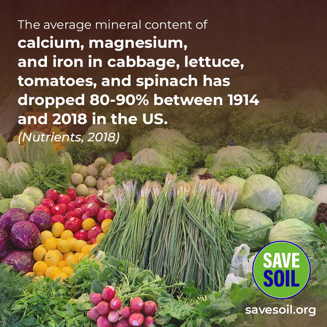 naudibya's tweet photo. Deficiency of micronutrients in food will reflect in population as malnutrition. #Soils4Nutrition #SaveSoil 
#ConsciousPlanet 
@cpsavesoil @SadhguruJV @MoHFW_INDIA @AgriGoI @WHO https://t.co/y9HOAbGvKl