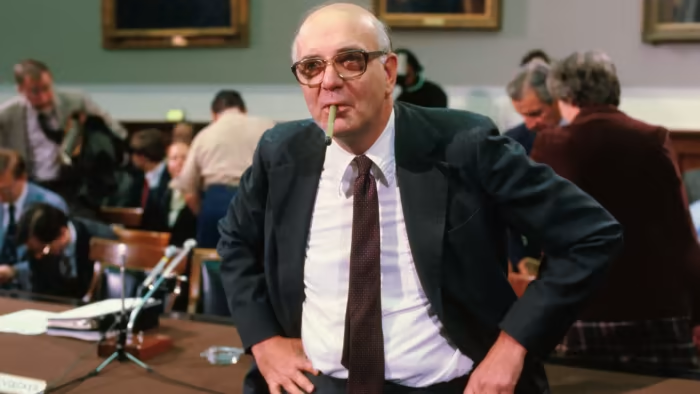 MonetaryBlog's tweet photo. Brilliant new piece of historical research for the @MonetaryBlog by @tymoignee, who shows that Volcker's contemporaries on the FOMC were skeptical of monetarist ideas in the early 1980s:

THE VOLCKER MYTHS

https://t.co/Dhr1K75ZDE

Expect another blog tomorrow as well! https://t.co/fYFwzOV7BL