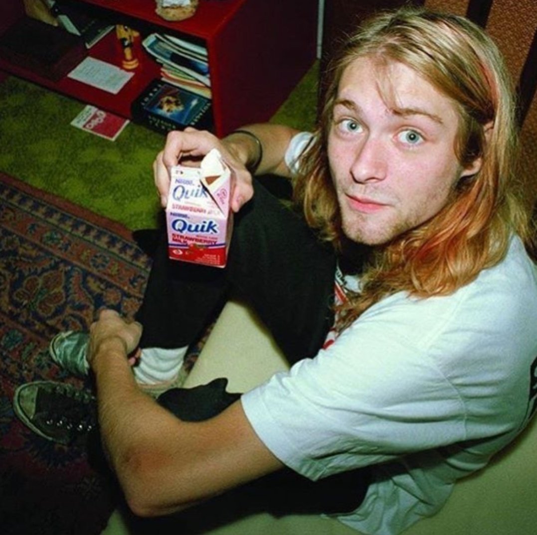 Happy birthday. Kurt Cobain!  