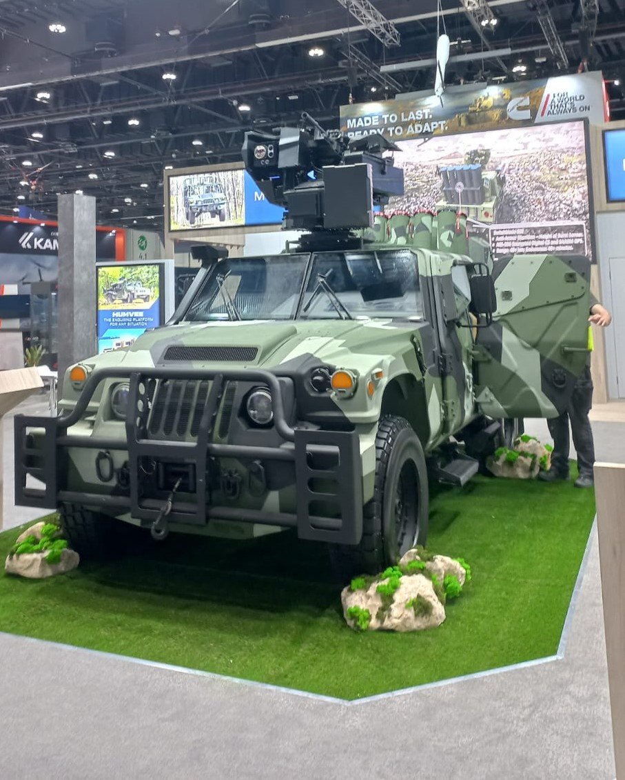 Hornet_Defense's tweet image. ✅First day to Hornet at @IDEX_UAE where we exhibit our many remote-controlled weapon stations.

🤜Stay connected ! #IDEX2023 #protection #RCWS