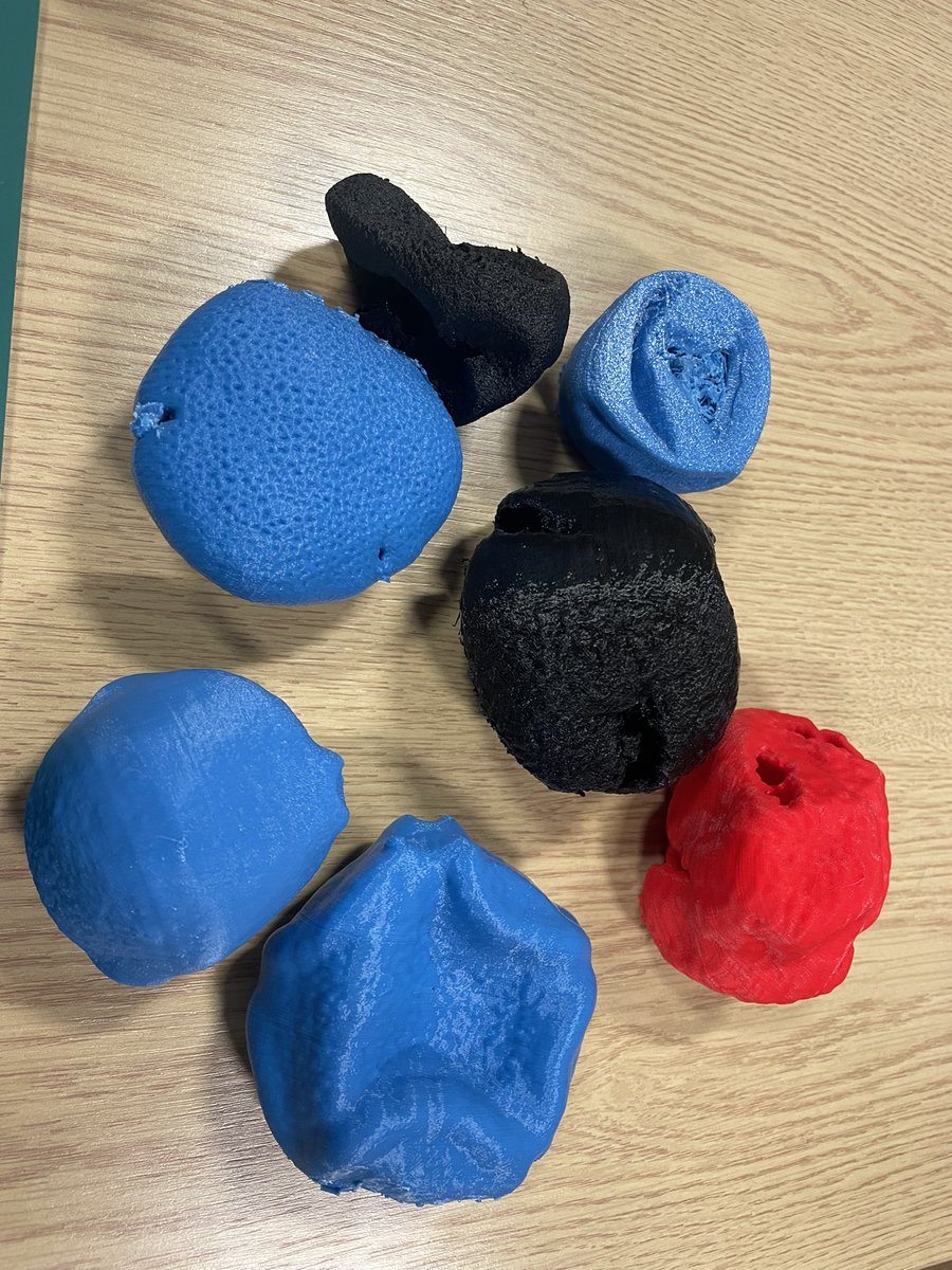MULibraryMaker's tweet photo. For #makermonday this week we are looking at some microscopic pollen handling objects.
We love printing objects that can be used to compliment courses and exhibitions! #handlingobjects #3dprinted https://t.co/wZTSZ5T7Qx