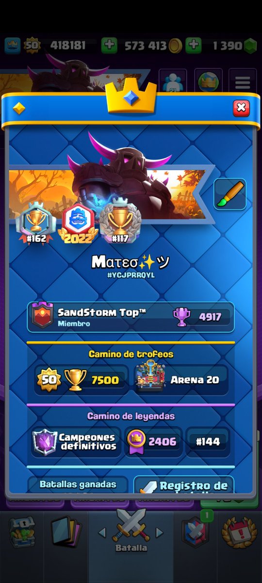 Mateo_ballooncr's tweet photo. Estaré jugando estas ultimas semanas de temporada:
https://t.co/kbeMX8b5Um
Requisitos:
✅️ Darle fav a este tweet ❤️
✅️ Dar retweet 🔃
✅️ Seguirme y seguir a @MARIO9252973
✅️ Dejar sus nombres de SUPERCELL ID abajo para agregarlos https://t.co/0BL9Fl8PDM