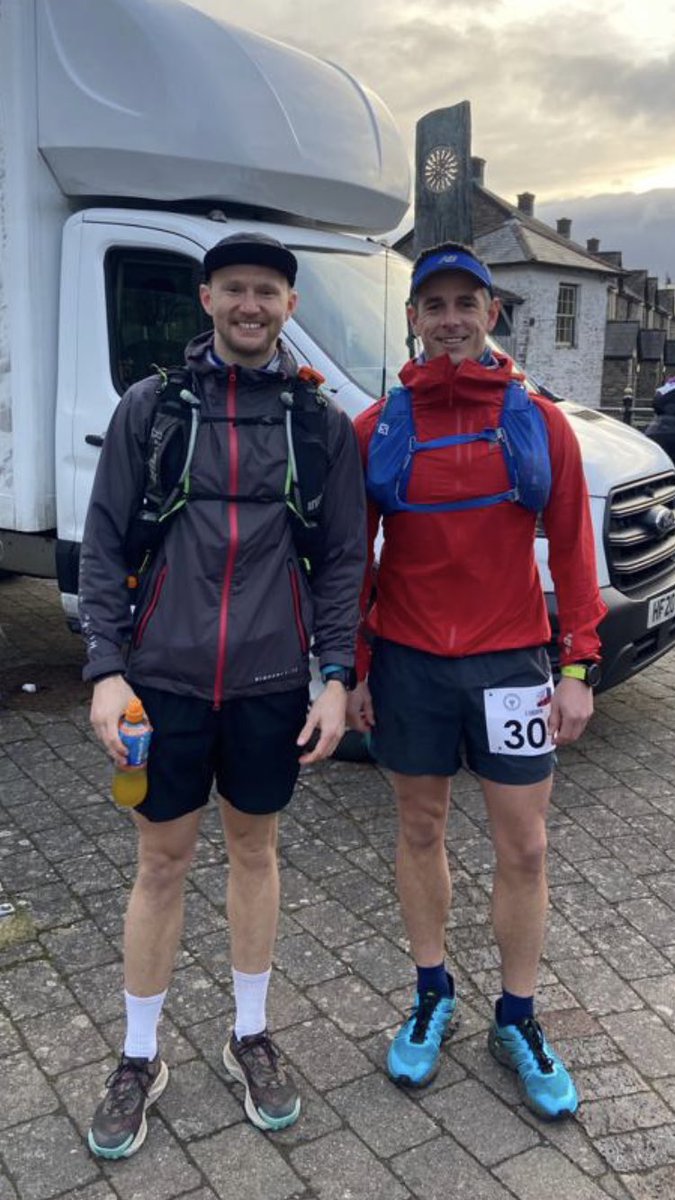 Great to be out running the Brecon to Cardiff Ultra (44 miles) in the sunshine! Legs are sore today but it was worth it 👍🏻