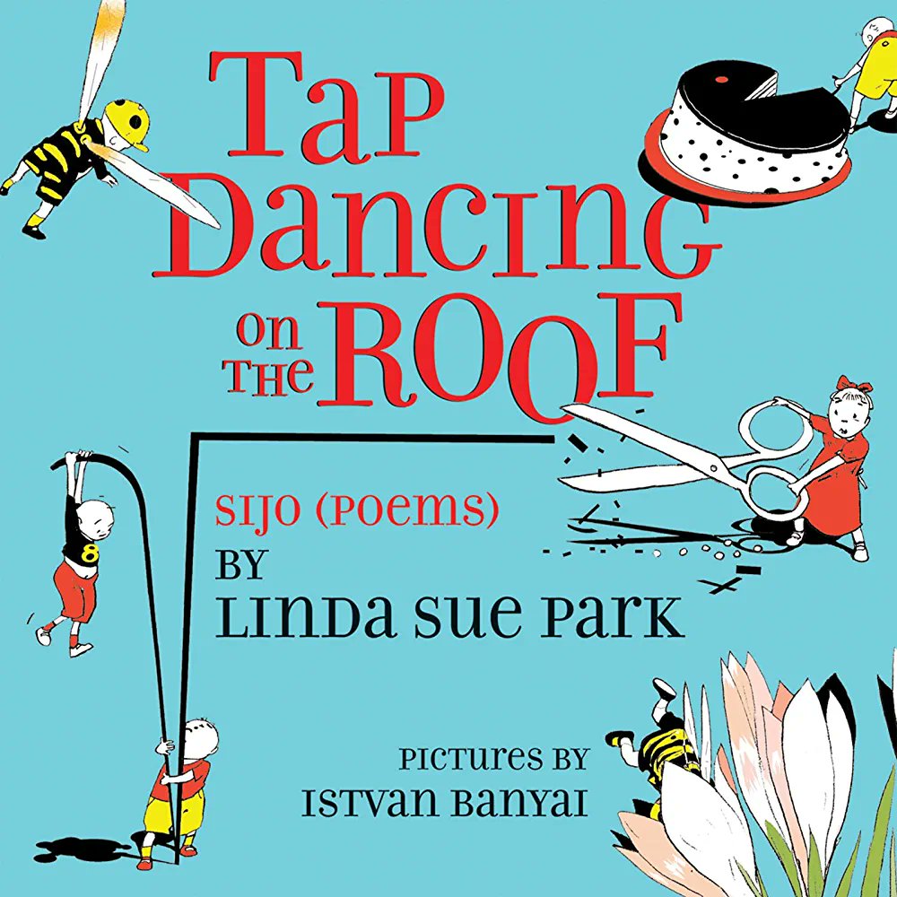 I learned yesterday that artist Istvan Banyai died in December. Along with many New Yorker covers and countless other projects, he illustrated his own brilliant book ZOOM, and my poetry collection TAP DANCING ON THE ROOF. 1/4