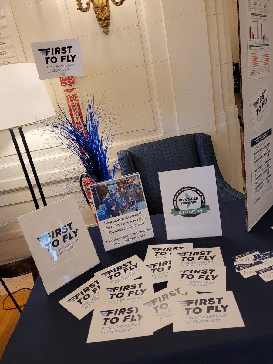 FirsttoflyMU's tweet image. The first Accepted Student Day of 2023 for @FirsttoflyMU 
We love to share our @FirstgenCenter #firstgenforward story with students and familiesinterestedin @monmouthu