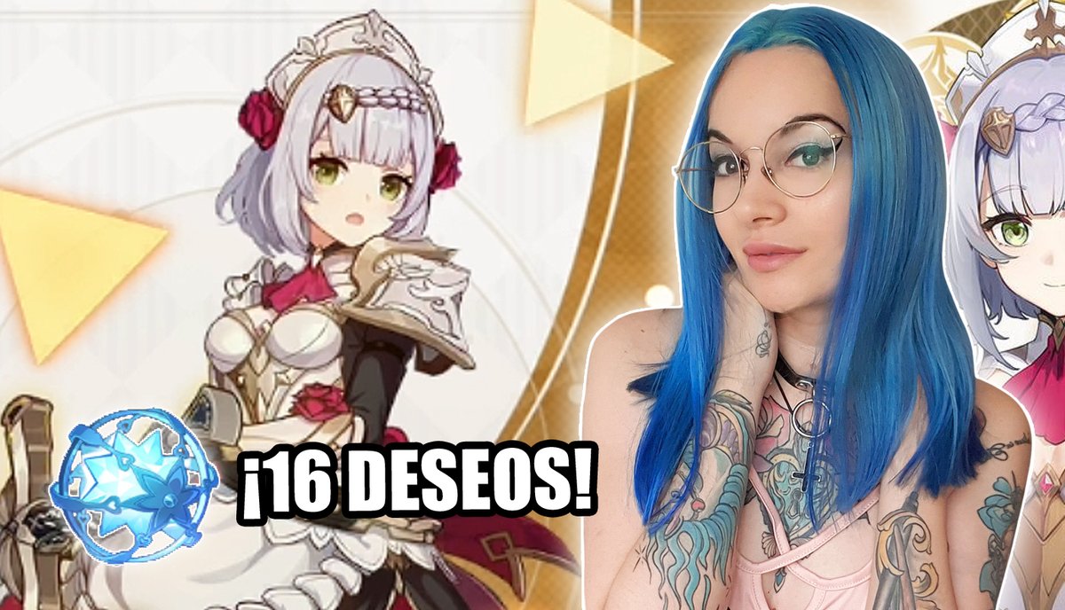 DoncellaYT's tweet photo. LINK: https://t.co/2m28kf42GY
¡Primer vídeo de tiradas al banner de Genshin Impact! Me toca un 5 estrellas en mi primera vez, no me lo puedo creer 😱
Sígueme en YouTube y en Twitch, ¡estoy haciendo directos de Genshin todos los días! https://t.co/UAXuDN7gBY