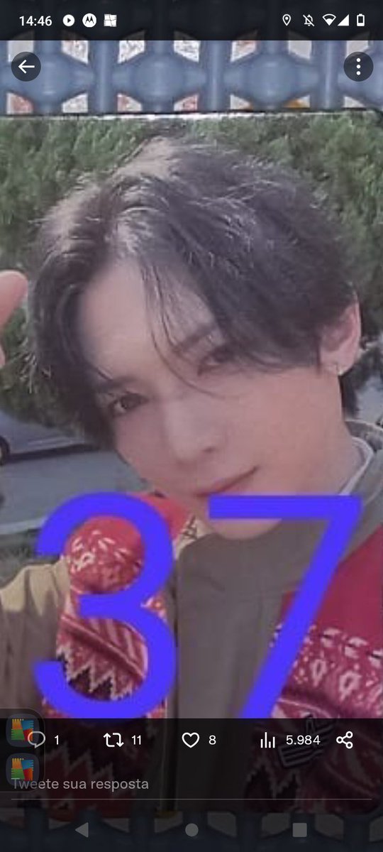 Victor22779397's tweet photo. @hyunjincowboy @ateez_vendas Esse card está a venda??? https://t.co/9M9mgyynDi