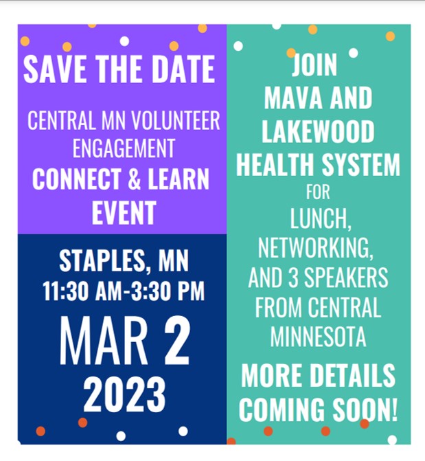 MAVA on Twitter "Join us and Lakewood Health System in Staples, MN for