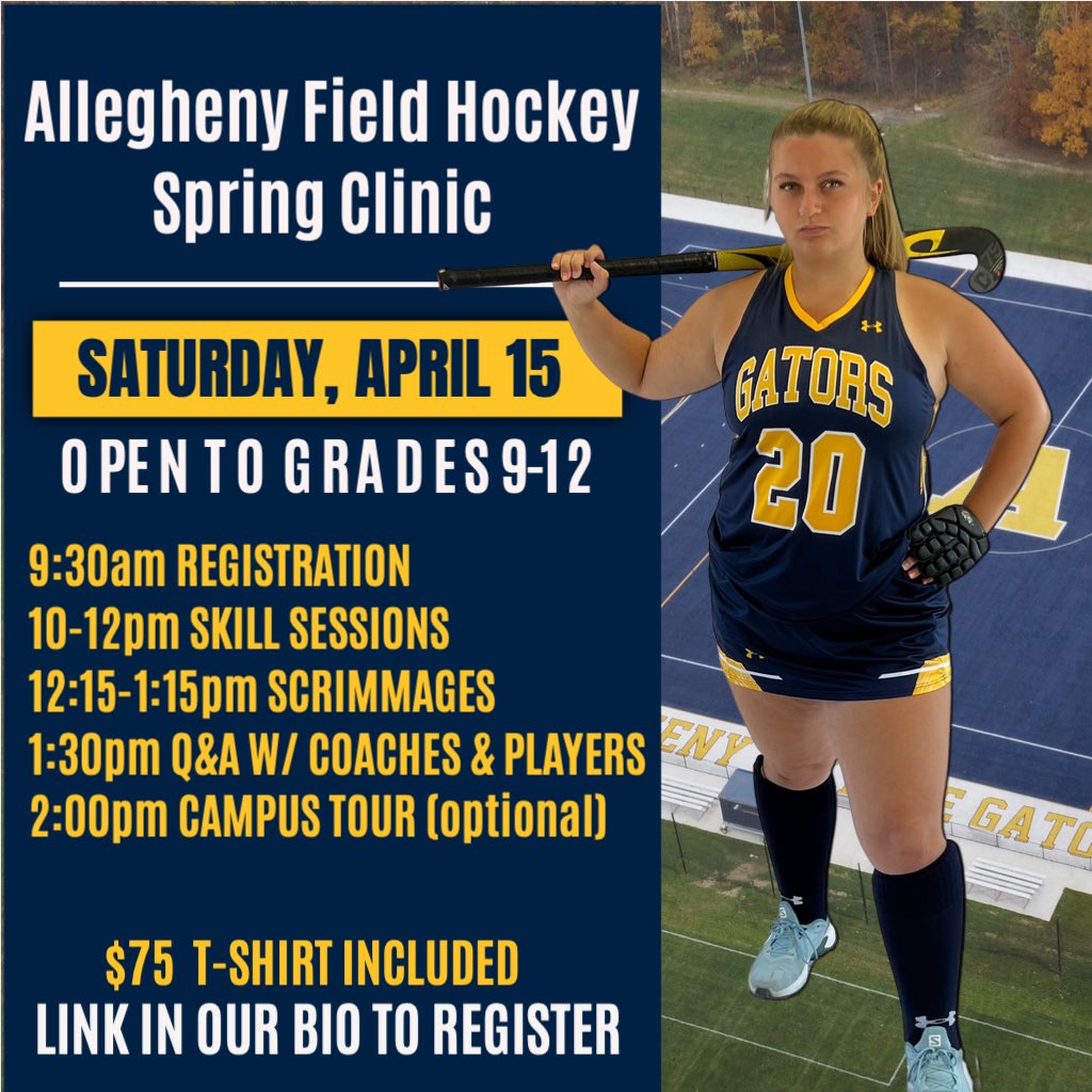 Allegheny College Field Hockey tweet media