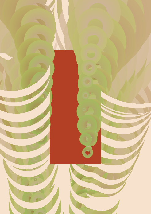 Is it too late to submit a debug view for #genuary ? 😅

In case you're wondering how it happened:
- removed any noise
- rendered only one frame out of 50
- led me to understand that the textures used by my framebuffers are not complete.

No idea how to solve it though. 😭