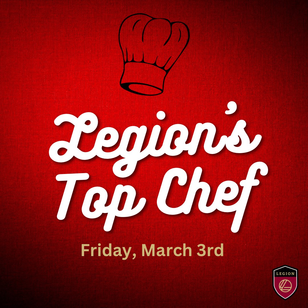 legionlogistics's tweet photo. LEGION'S FIRST TOP CHEF 🏆

Each contestant has to make a winning dish for under $30. The Top Chef's recipe will be shared and announced on March 3rd. #LifeAtLegion https://t.co/rtmOC3BNoQ