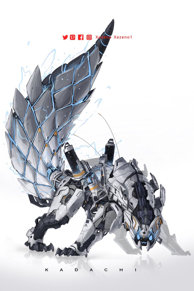 robot mecha no humans science fiction non-humanoid robot solo glowing  illustration images