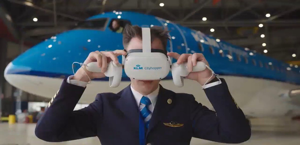 Take a look at how <a href="/KLM/">KLM</a>'s Virtual Cockpit reinvigorates traditional coaching by incorporating #VR; ensuring pilots step into the cockpit confident and prepared, all while building a long-term, #sustainable solution to use for years to come -

lnkd.in/ep74gJem