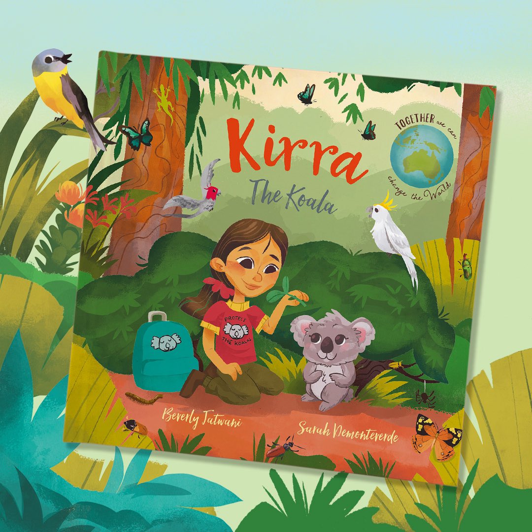 🐨 Introducing Kirra the Koala, the latest book in the ‘Together We Can Change The World Series’ by Beverly Jatwani and Sarah Demonteverde. 

📚Join Kirra and Ling on an adventure to save stranded koalas and learn about integrity and environmental responsibility.