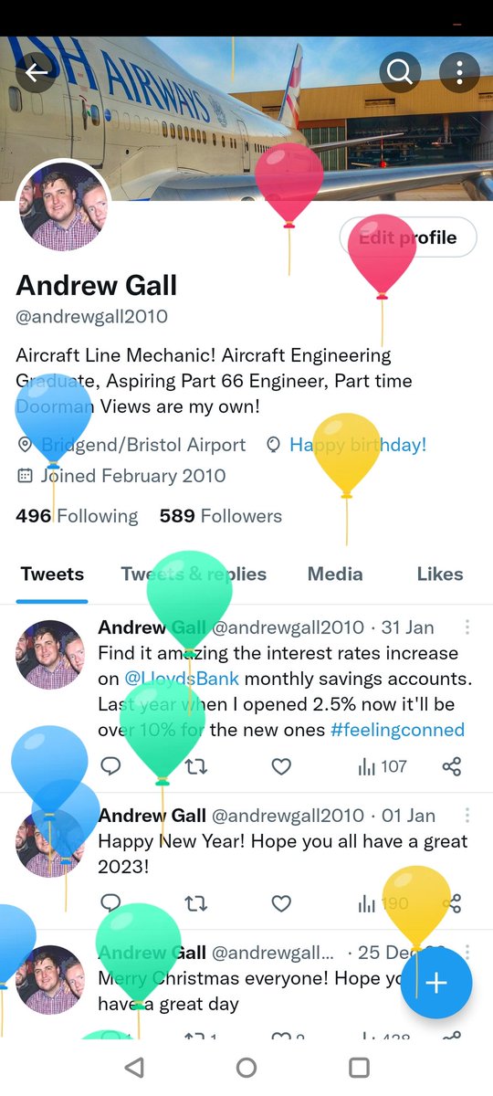 It was a balloon sort of day today, once year away from 30 now. Luckily a day off work and had a great day #birthday