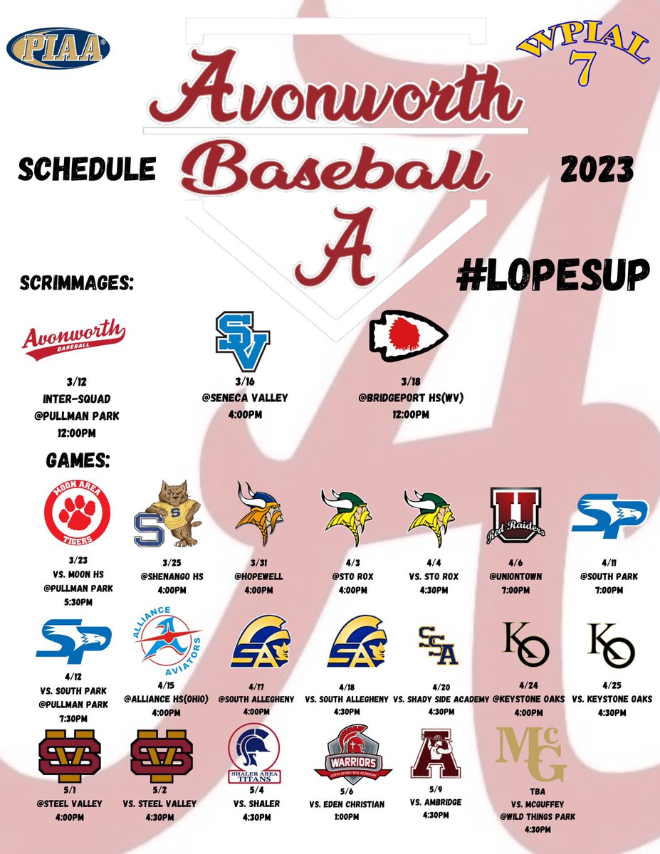 Avonworth Baseball (@avonworthbb) on Twitter photo 
