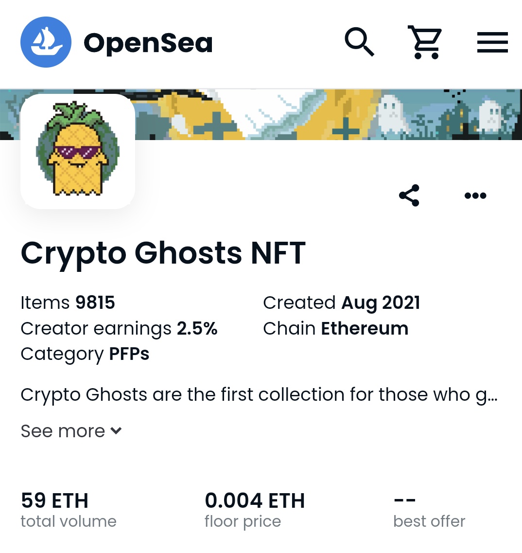 __xchosen's tweet photo. imo the #cryptoghosts #NFT collection has the most slept on artwork.
โโwhat's your favorite piece from an unknown collection? #NFTArt #cryptoartist #ArtInspiration #NFTCommunity https://t.co/P5VNTs1AS4