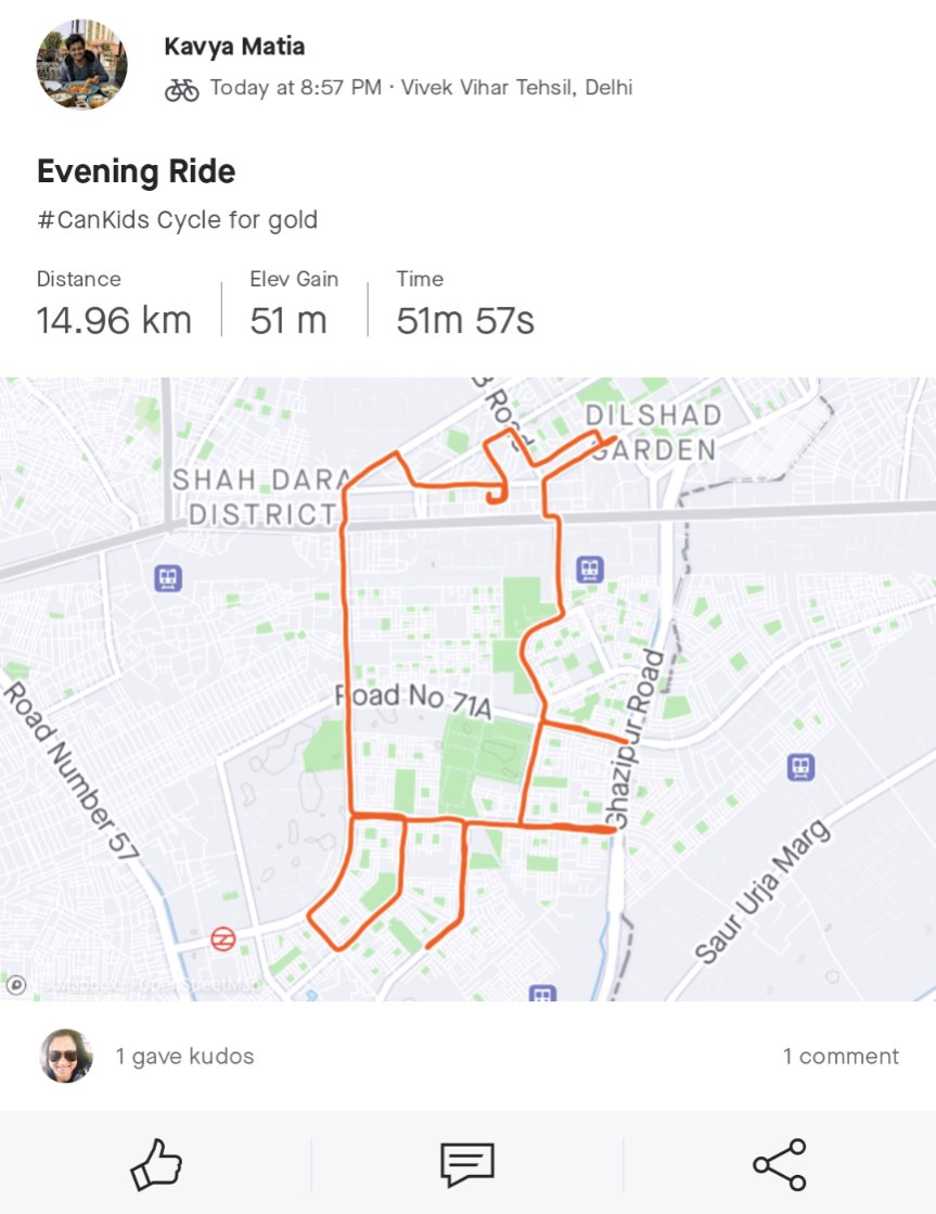 MatiaKavya's tweet photo. #CanKids #CycleForGold #KidsCan https://t.co/pbXe3Ht0V8