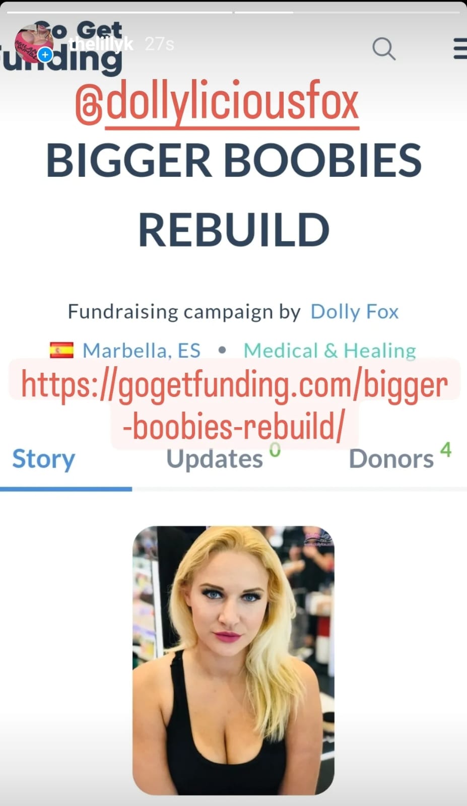 It would mean so much to me if you would read her story and donate. Any amount. So appreciated. Thank you all!!! https://t.co/403cnQk4d8 https://t.co/7kfMKIexbA