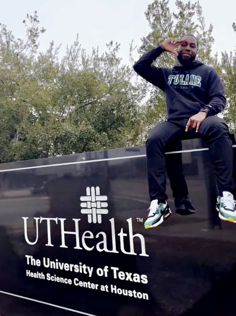 GoodjobJarrad's tweet photo. Excited to announce that after internship, I’ll be completing my clinical postdoc training in my hometown of Houston, Tx at UTHealth! Only 1% of School Psychologists are Black men, blessed to add to that number.

Grateful to be coming back to the city as Dr. Hodge! 🙏🏾 https://t.co/hugVeYF9Dl