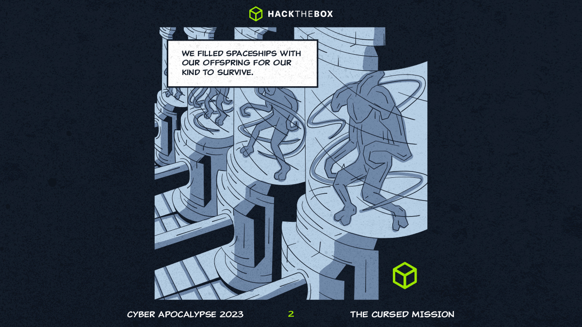 hackthebox_eu's tweet photo. 66 MILLION YEARS AGO ☄️
...A black hole would trigger the most epic adventure! To be continued 🔜 
https://t.co/jpKVOsYePj

#CyberApocalypse23 #TheCursedMission #CTF https://t.co/jP1J48rp23