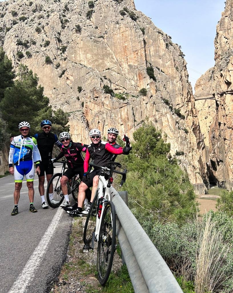 dealberag's tweet photo. Lovely ride around "Caminito del Rey". (Ardales-Valle de Abdalajís-Aloja-Bermejo-El Chorro). 73k - 1300 D+ https://t.co/bax20GSx0O