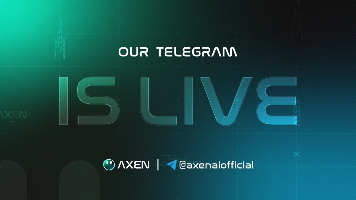Don't want to miss the #AI2Earn Revolution?

👉 Join #AxenAI: t.me/axenaiofficial

#AI #artifficialinteligence  #blockchain #crypto #NFT