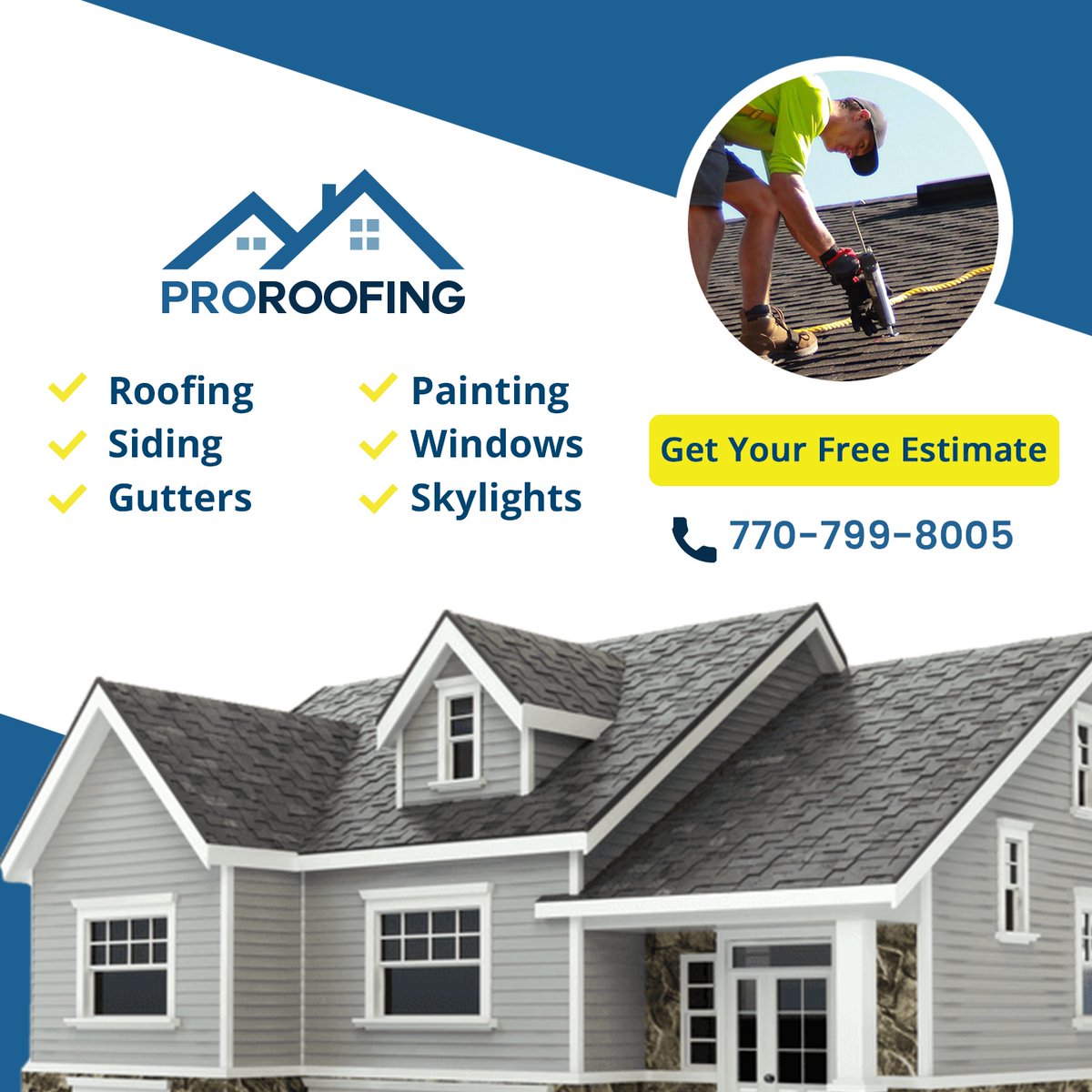 MyProRoofing's tweet photo. Whether your focus is on aesthetics or functionality, you can count on our expert advice to help you decide on the proper budget, type of materials, and colors to ensure we provide you with the best value possible on your home exterior improvement project.

𝖲𝗍𝖺𝗋𝗍 𝖻𝗒 𝗋... https://t.co/f5Oj3JsU1b
