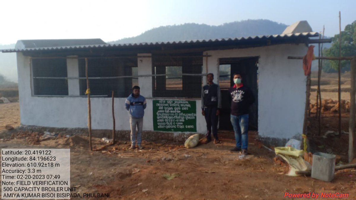 OvsaKandhamal's tweet photo. Different 500 & 1000 capacity broiler farm sheds under #stateplan are inspected and verified by VAS (MVU) Phulbani. #OVS #Veterinarian @CMO_Odisha @DMKandhamal @farddept @mission_shakti @MoSarkar5T @rajaaswain @kanak_news @NandighoshaTV @dahvsodisha https://t.co/DnYn9wgK8M