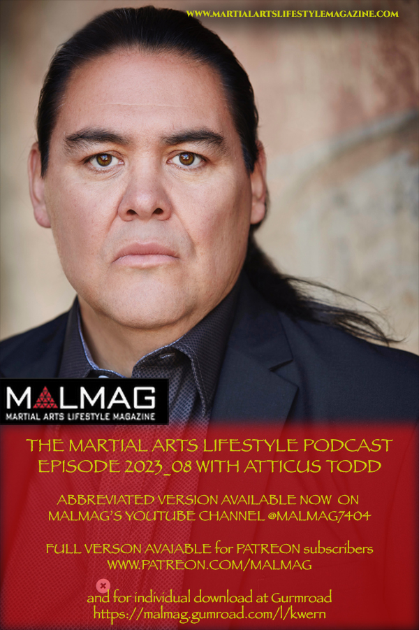 MALMAGonline's tweet photo. the latest guest on The Martial Arts Lifestyle Podcast is actor and martial artist Atticus Todd abbreviated version free on YouTube @malmag7404 subscribe to 4 new full versions per month https://t.co/GCckvI7TAw or buy individual full length episodes https://t.co/QQr2PEBYZC https://t.co/XspNwS1wzn