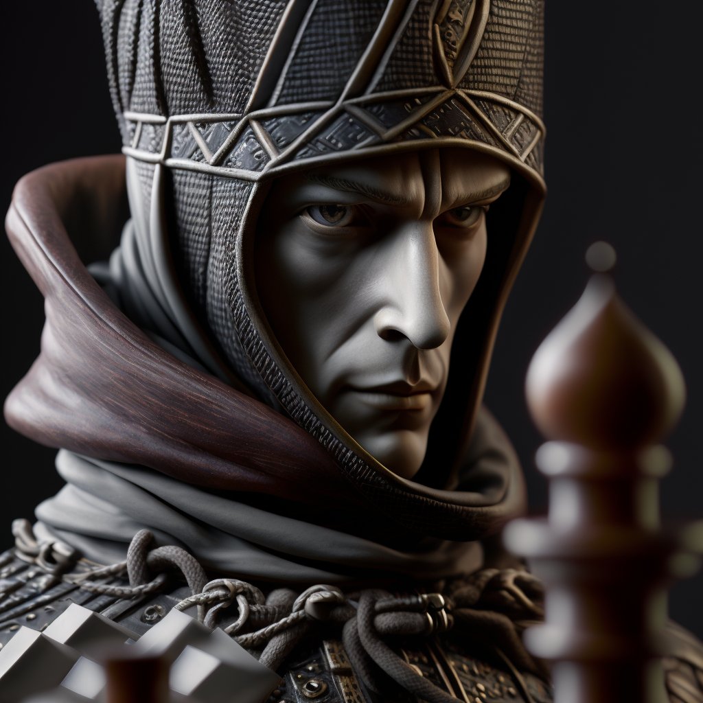 chess_universe's tweet photo. Asking an #AI to imagine the Chess pieces as humans: PART 2  🧠♟️

Previously, we saw the Queen and the King 👑 Next in line... The Knight and the Bishop

Which one is your fav so far? https://t.co/XthDlSMRs6
