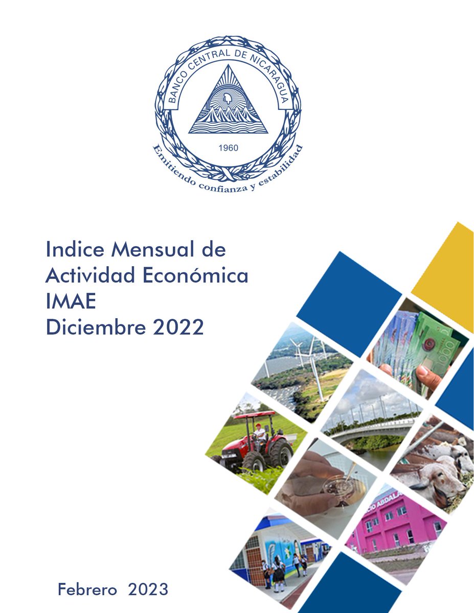BCN informa sobre la evolución del IMAE a diciembre 2022 bit.ly/3Z3ktWv