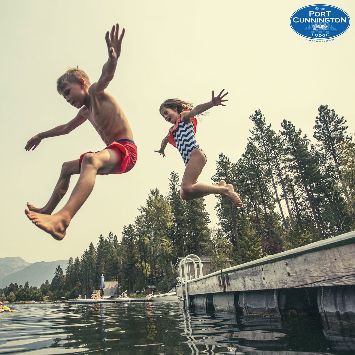 PortCunnington's tweet photo. Are you ready to jump in? We are accepting bookings now for Spring, Summer and Fall 2023. ☀️ Whether you are looking for a couple's getaway or a corporate retreat, your perfect escape is at Port Cunnington Lodge -> https://t.co/NKCl0WSg0v https://t.co/aWdKXTUIie