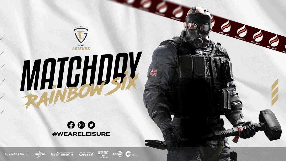 Team LEISURE (@team_leisure) on Twitter photo Matchday fรผr #RainbowSix in der @FireLeagueDE Div2 ๐ช๐
๐@RIVE_Official
โฐ 19:10 (today)
๐บ Cast/Stream
<a href="/BursteXR6/">BursteX</a> <a href="/SlothR6s/">SlothR6s</a> <a href="/ToljiR6/">Tolji๐ต๐ฑ๐ฉ๐ช</a> <a href="/13Sensory37/">Sensory</a> <a href="/Ding_fps/">Ding</a>
#weareleisure
powered by:
@urage_gaming <a href="/AerocoolGlobal/">Aerocool</a> <a href="/wwwultraforcede/">Ultron - Ultraforce</a> <a href="/ORITYgg/">ORITY</a> <a href="/Nitrado/">Nitrado ๐พ</a> Matchday fรผr #RainbowSix in der @FireLeagueDE Div2 ๐ช๐
๐@RIVE_Official
โฐ 19:10 (today)
๐บ Cast/Stream
<a href="/BursteXR6/">BursteX</a> <a href="/SlothR6s/">SlothR6s</a> <a href="/ToljiR6/">Tolji๐ต๐ฑ๐ฉ๐ช</a> <a href="/13Sensory37/">Sensory</a> <a href="/Ding_fps/">Ding</a>
#weareleisure
powered by:
@urage_gaming <a href="/AerocoolGlobal/">Aerocool</a> <a href="/wwwultraforcede/">Ultron - Ultraforce</a> <a href="/ORITYgg/">ORITY</a> <a href="/Nitrado/">Nitrado ๐พ</a>