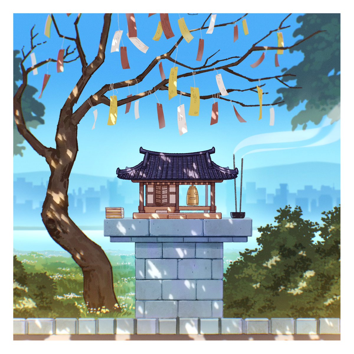 #goltau
How does one begin to bring back the god of little things? First, you build a little shrine. Taehyung's vision started one night as a hastily thrown together miniature, and now it has finally materialised into a public installation.
The adventure continues in GOLT vol 2!