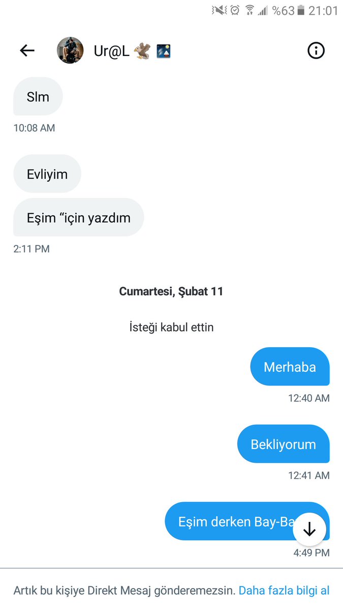 Bazı insanlar kendilerini elit zannediyor. Beni tanımak istiyor. Takip etmek istiyorum kilitli hesap kim diye çünkü karşımdaki tek mi gerçekten çift mi bilmiyorum. Takip isteğine ısrarlı olmama karşı beni engelliyor.