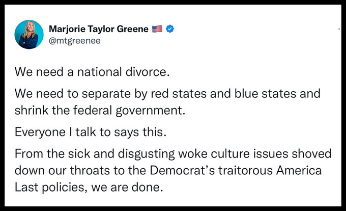 lisakrstin's tweet image. If we have a national divorce, blue states will no longer have to subsidize red states and we can keep our money to take care of our own citizens.
Let&apos;s call it #Rexit.