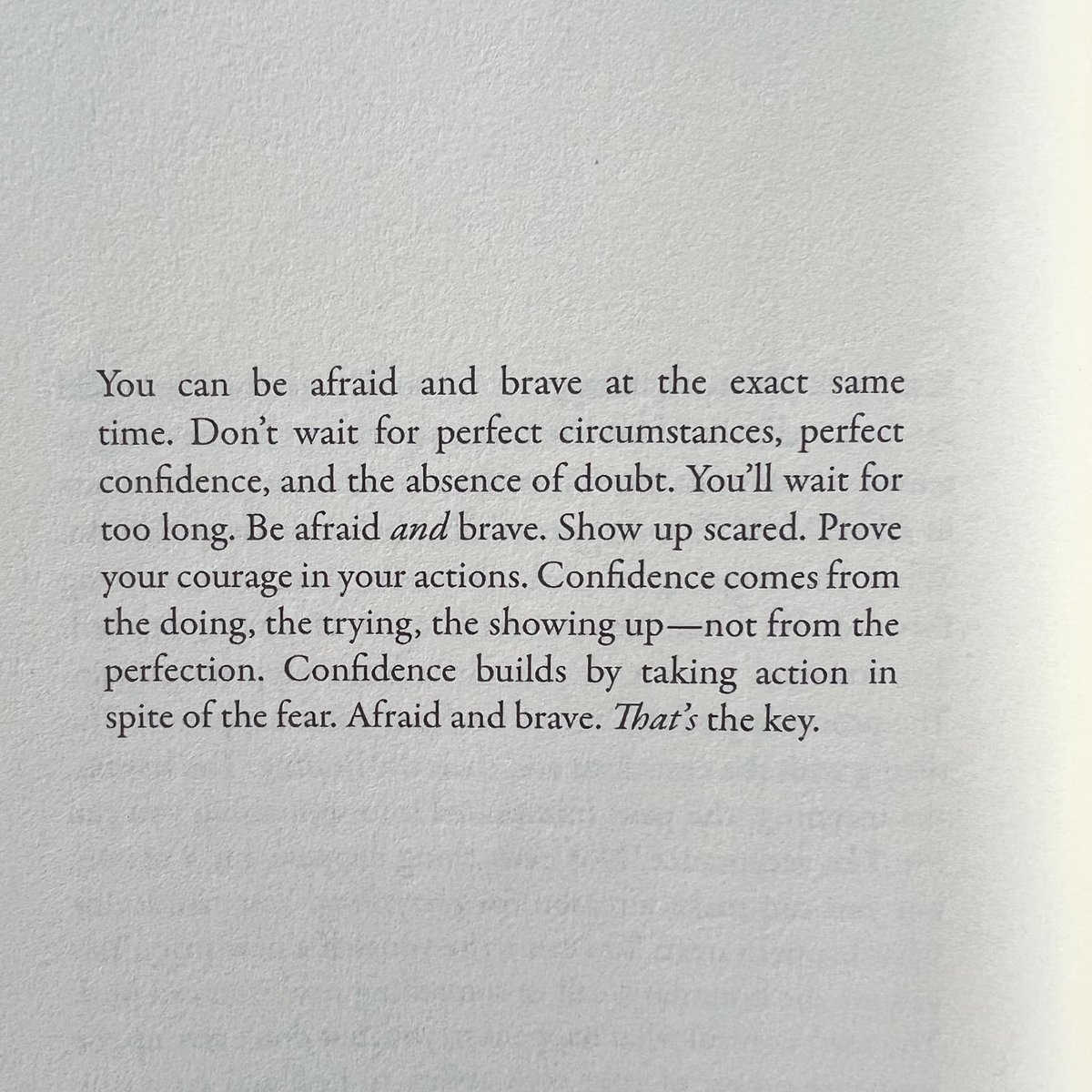 rnaz_1's tweet photo. True bravery is not the absence of fear but rather the willingness to confront it. When you show up despite your fears, you open the door to endless possibilities and growth. So take that leap of faith, embrace the challenge, and let your courage shine through #Bravery https://t.co/CFQ7h1rpoi